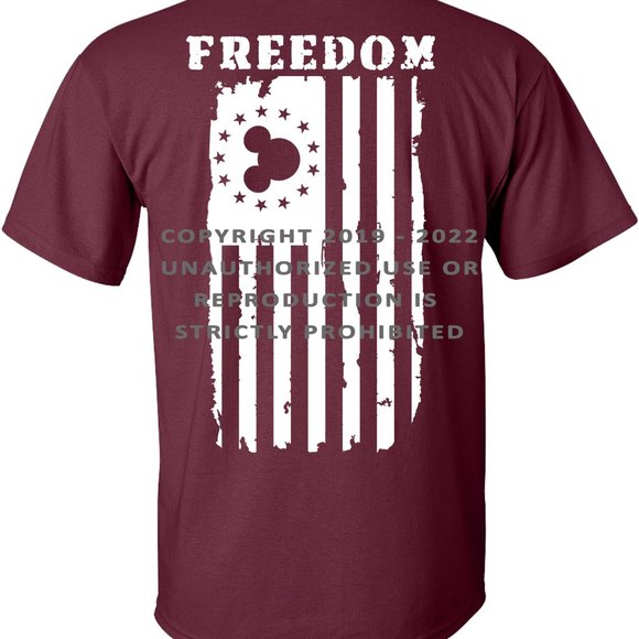 Mouse Ears America Freedom Flag T-Shirt - Family Vacation Shirt - Picture 7 of 14